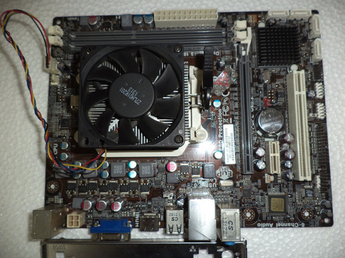 Board Ecs A55f-m4 V.2.0 + A4- 3300+ Cooler + Ram4gb+ Rejilla