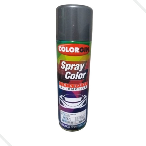 Tinta Spray Automotiva Colorgin Grafite Metálico - 300ml