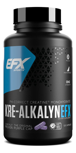 Suplemento Efx Sports Kre-alkalyn Efx Ph Correct Creatina 12