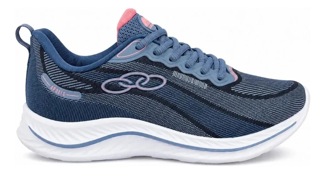 Tênis Olympikus Apolis Feminino Esportivo Casual para Caminhada