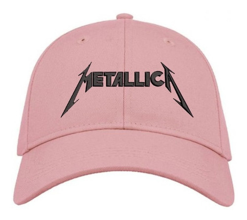 Gorro Metallica Rock Bordado Mujer