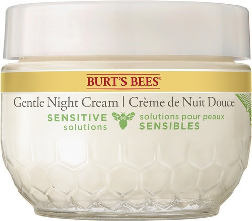Crema Facial De Noche Burt's Bees Sensitive 51 Gr