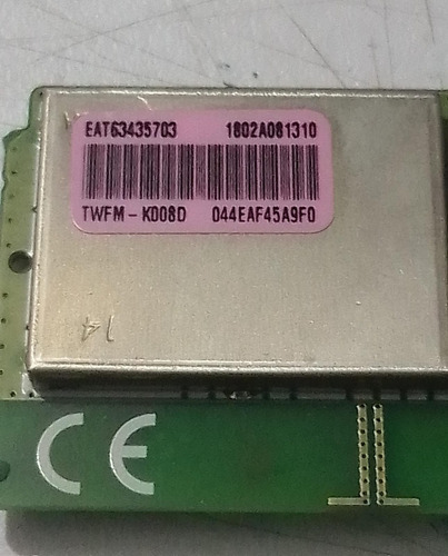 Módulo Wifi LG Lgswfac71 Eat63435703 *box18 (Usado)