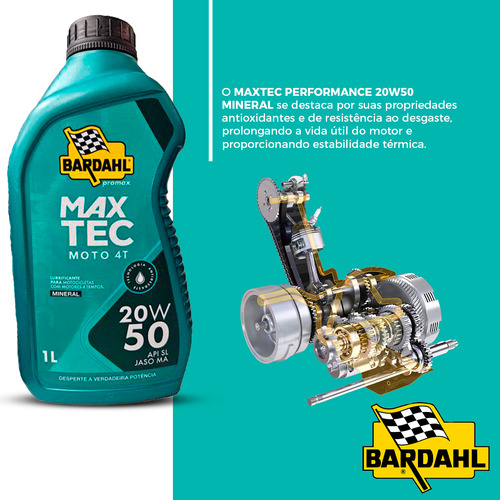 Bardahl Motos SAE 4T 20W-50