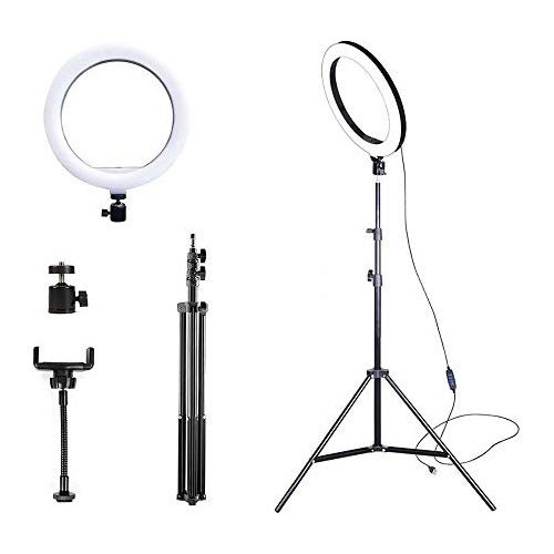 Anillo Luz Selfie Con TriPod Stand & Cell Phone Holder