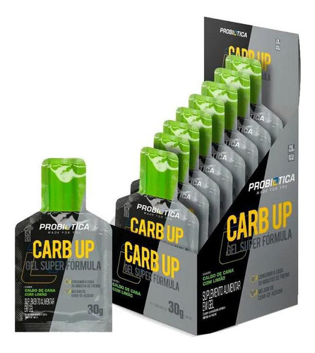 Carb Up Super Caldo De Cana Com Limão 10 Saches - Probiotica