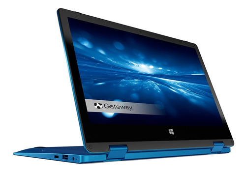Notebook Gateway 11.6 Touch 2 em 1 N4020, 4 GB, 64 GB W10 Blu Color Azul