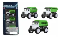 Comprar Set Infantil De Camiones Sanitarios Mini X 3 Unidades