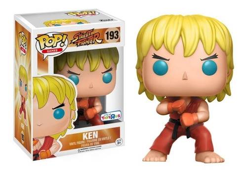 Funko Pop Street Fighter Ken Toys R Us Exclusive