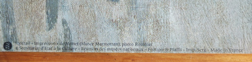 Poster Monet Sol Naciente Centenario Del Impresionismo 1974 (Usado)