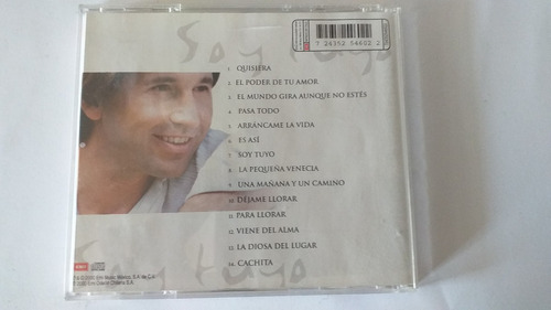 Cd Ricardo Montaner/ Soy Tuyo - Grandes Exitos (Usado)