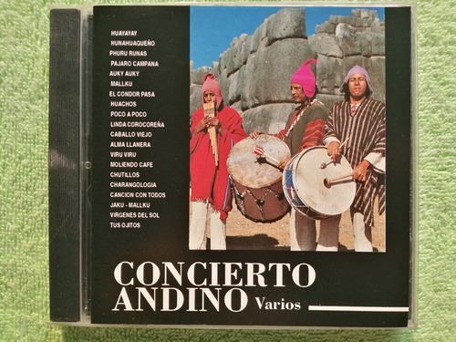 Eam Cd Concierto Andino 1994 Los Kjarkas Inkakenas Savia A.