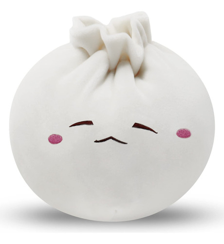 Hotiego Dumpling - Almohada De Peluche Para Sopa De Comida,. Color Angry