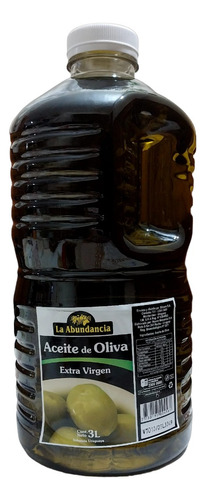 Aceite De Oliva Extra Virgen 3 Litros La Abundancia