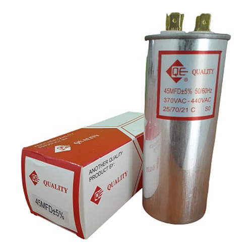 Capacitor Condensador Aire Arranque Marcha 45 Mfd