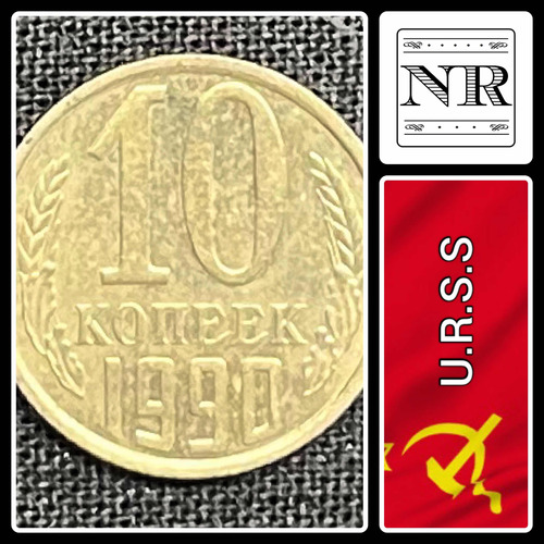 Rusia - 10 Kopeks - Año 1990 - Y #130 - Urss - Cccp