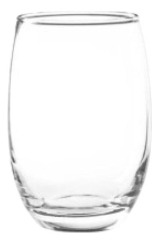 Vaso Sin Pie Copa  Mikono Vidrio Cristar Agua Vino 460cc X6