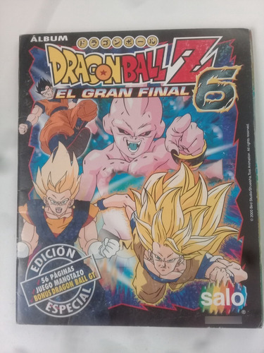 Album Dragon Ball Z 6 - Salo- Año 2000- (Usado)