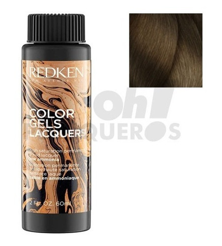 Tinte Redken  Cobertura Canas Bajo Amoniaco tono 6na