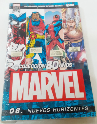 Comic Marvel 80 Años Tomo N°6 Nuevos Horizontes Clarin