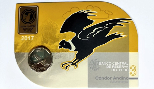 Blister Del Condor + Lamina Original (colección De Perú) B3