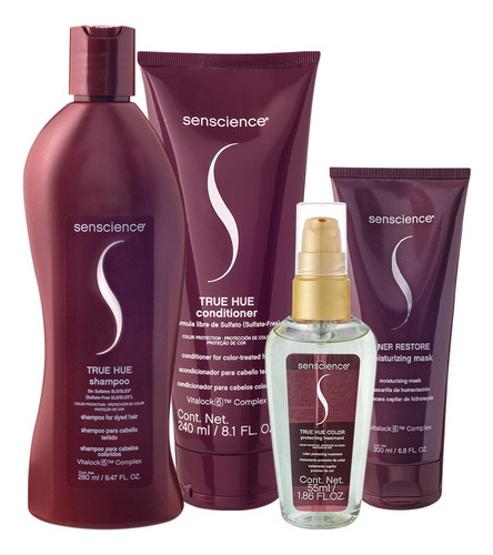 Kit Senscience True Hue Inner Restore Home Care Sérum