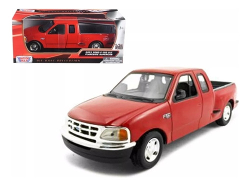 Motormax Ford F 150 2001  Roja Pickup