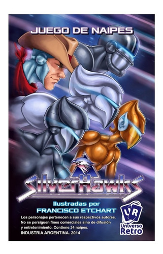 Naipes - Silverhawks Halcones Galacticos - Universo Retro