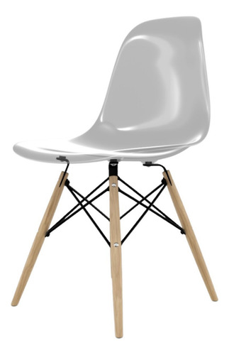 Kit 4 Cadeiras Eames Pp Dsw-m
