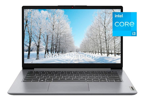 Laptop Lenovo IdeaPad 14IAU7 cloud gray 14", Intel Core i3 1215U 4GB de RAM 128GB SSD, Intel UHD Graphics 64EUs (Alder Lake 12th Gen) 1366x768px Windows 11 Home