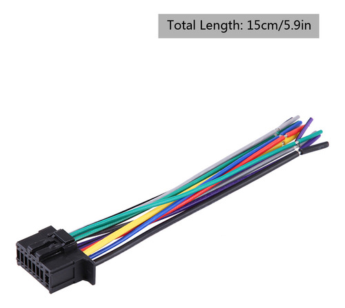 Conector De Cable Estéreo For Radio De Coche For Pioneer 2