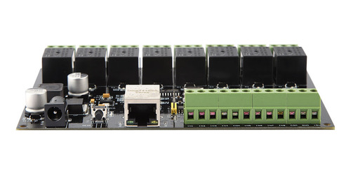Controlador De Red Web Relay De 8 Vías Ethernet Tcp/ip Activ