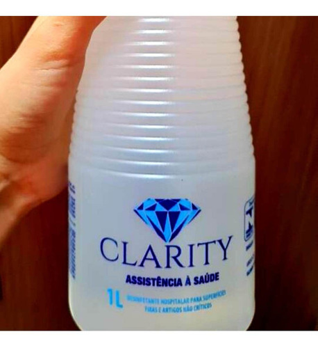 Álcool Etílico 1l Hidratado 70% Inpm Bactericida Clarity