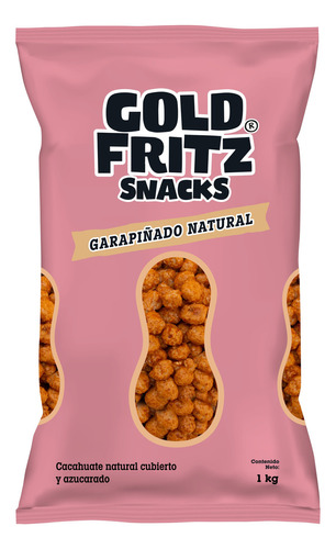 Cacahuate Garapiñado Natural Gold Fritz 1 Kg