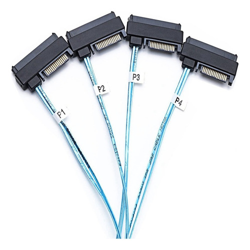 Cable De Servidor De Disco Duro Mini Sas Sff-8643 A 4 X 29 P