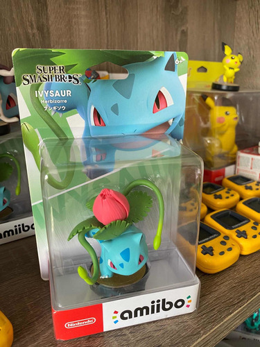 Amiibo Ivysaur!!! Defecto De Impresión En Ojo.