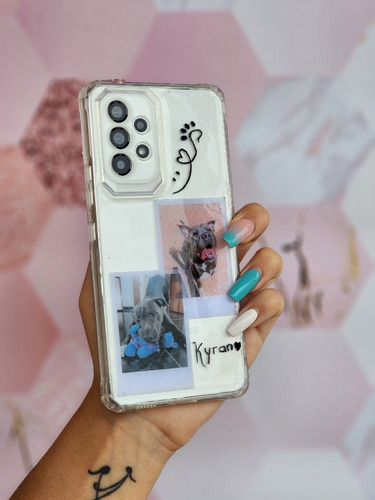 Fundas Personalizadas Fotos Brillos Para Samsung