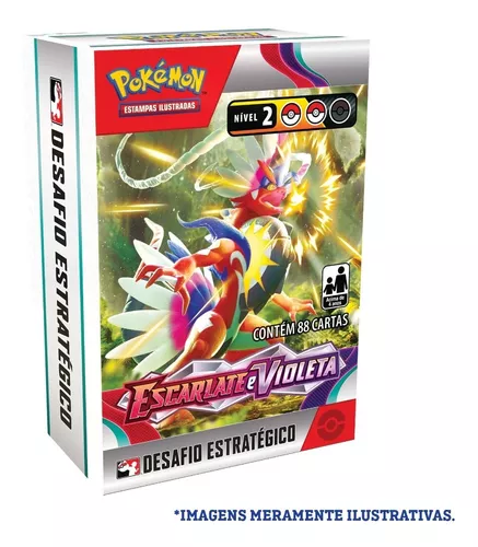 Jogo de Cartas POKEMÓN Scarlet & Violet Booster (Idade Mínima Recomendada:  6 anos - Envio Aleatório)