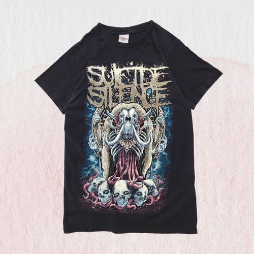 Blusa Suicide Silence Negra S - Fashionellachlt Ago23