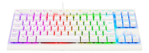 Redragon Dark Avenger Rgb Lunar White Switch Azul Lunar White Português Abnt2