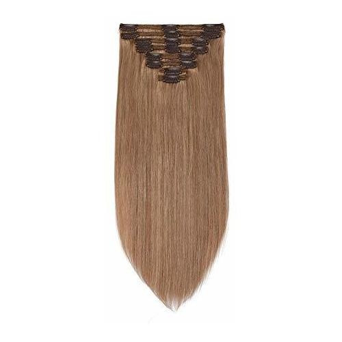 Mi-lady Doble Weft 100% Remy Humano Clip De Pelo En Nb7ww