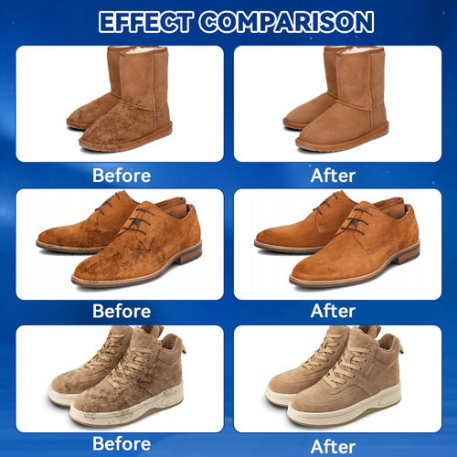 Kit Limpiador De Zapatos Con Cepillo Y Toalla Para Cuero Y L