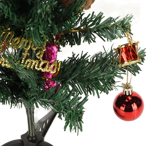 Mini Árbol De Navidad De Mesa De 19.7 Pulgadas Decorado Arti