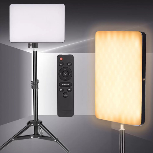 Iluminação Profissional Para Estúdio: Ring Light Led 24'' Estrutura Preto Luz Branco-neutro 110v/220v
