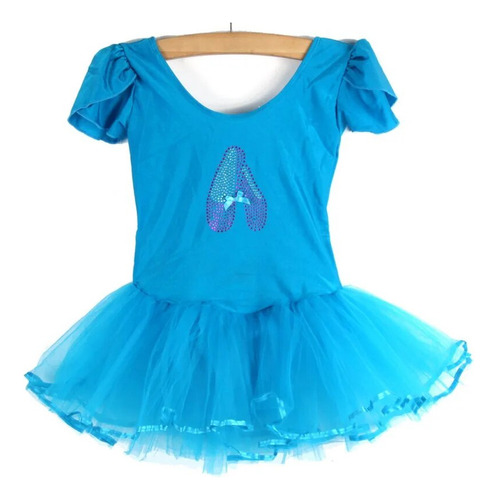 Vestido Bet De Manga Corta Para Niña, Vestido Tutú, Leotardo