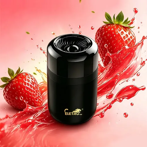 Eletro-aromatizador De Carro Premium Perfume Sólido Duradouro | Elimina Odores E Deixa O Carro Cheiroso Cor Morango Frag