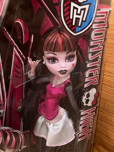 Muñeca Monster High Draculaura Básica W3 G1 Completa Nueva (Usado)