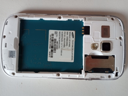 Celular Samsung Galaxy S Duos Branco Modelo Gt-s7562l Usado