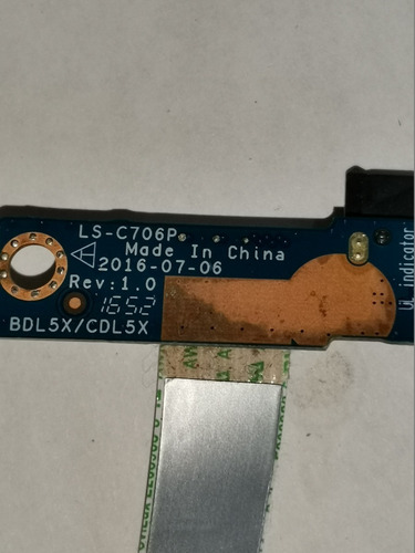 Hp 15 Ay008la Conectror Mini Sata (Usado)