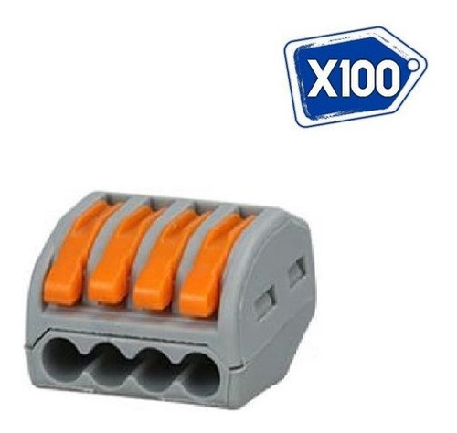 Conector De Empalme Rápido 4 Polos Wago 32a 400v Tools